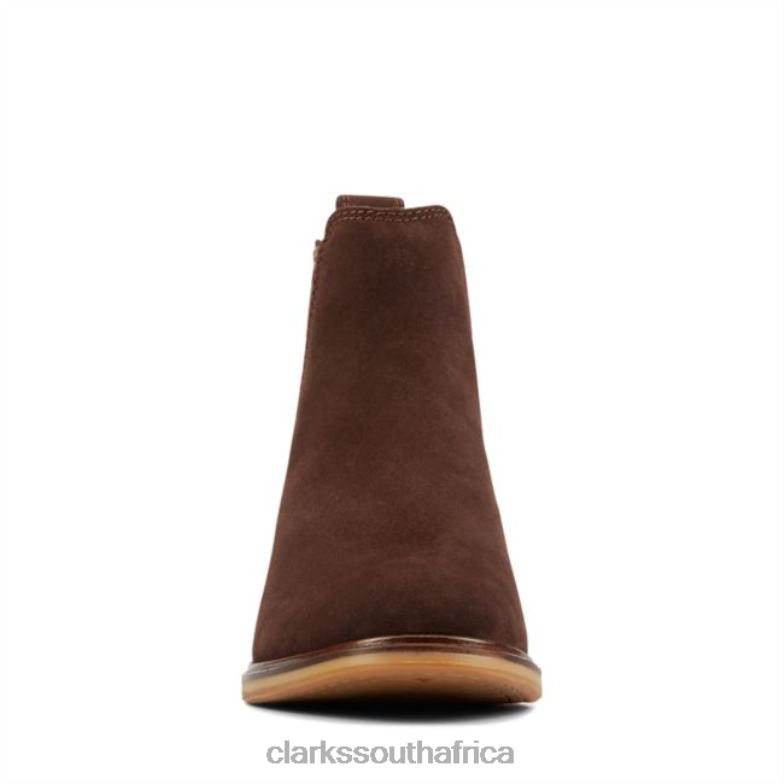 Dark Brown Suede Clarks Clarkdale Arlo Dark Brown Suede 840406435 Women Clarks Dark Brown Suede