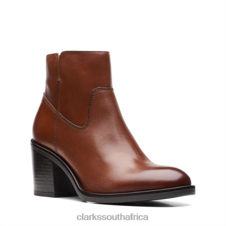 Dark Tan Leather Valvestino Lo Dark Tan Leather Clarks 840405276 Women Clarks Dark Tan Leather