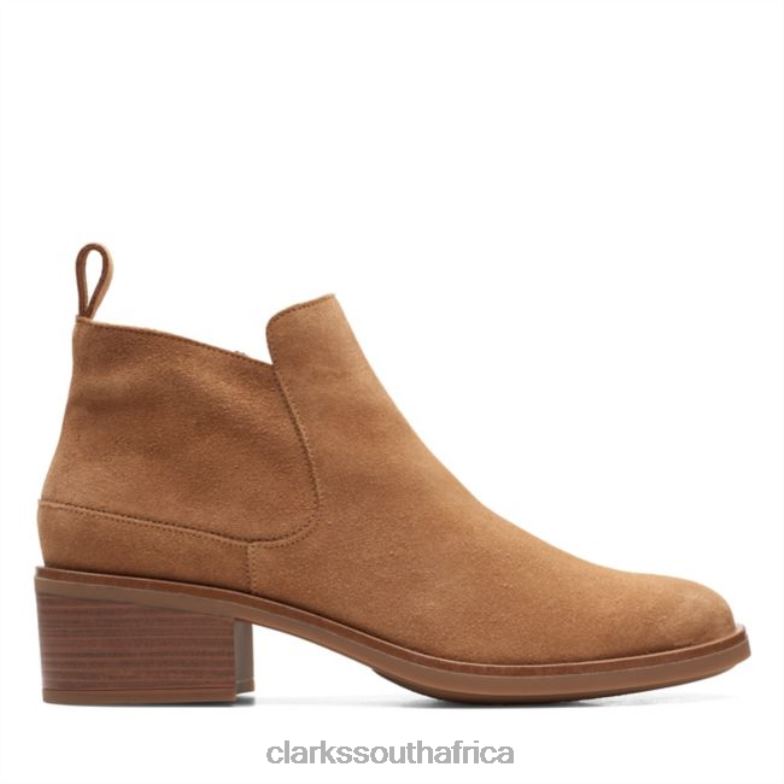 Tan Suede Clarks Memi Zip Tan Suede 840405331 Women Clarks Tan Suede