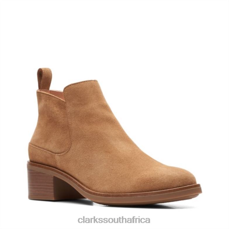 Tan Suede Clarks Memi Zip Tan Suede 840405331 Women Clarks Tan Suede