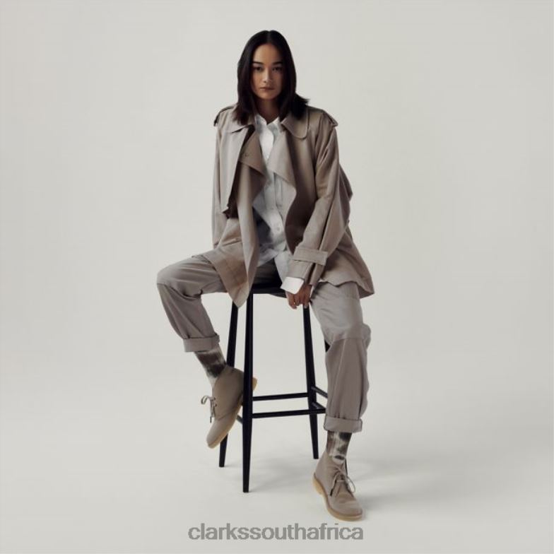 Desert Boot Suede Clarks 840406175 Women Clarks Sand Suede