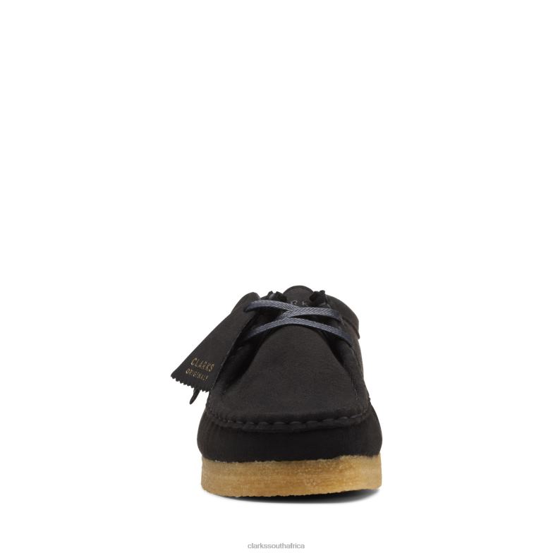 Black Clarks Wallabee 840403040 Women Clarks Black