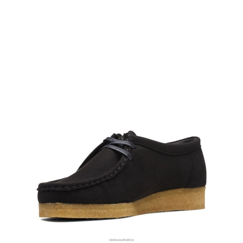 Black Clarks Wallabee 840403040 Women Clarks Black