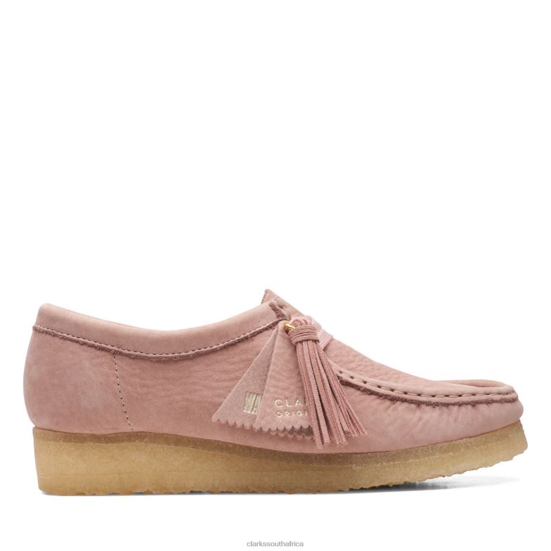 Blush Pink Lea Clarks Wallabee 840403184 Women Clarks Blush Pink Lea