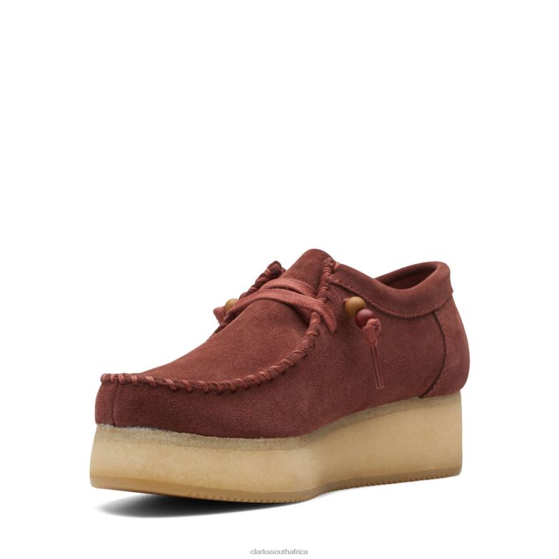 Burgundy Suede Clarks Wallacraft Lo 840403155 Women Clarks Burgundy Suede
