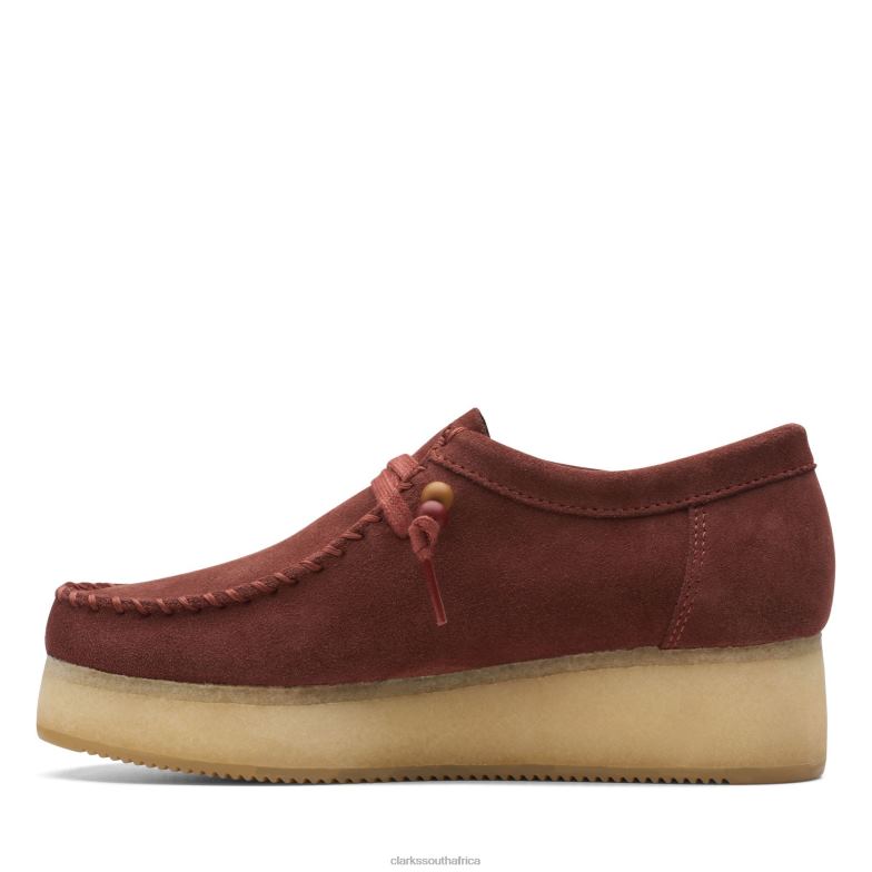 Burgundy Suede Clarks Wallacraft Lo 840403155 Women Clarks Burgundy Suede