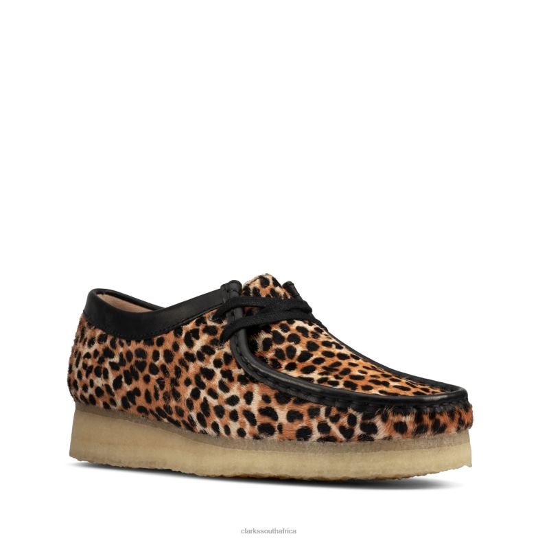 Clarks Leopard Print Wallabee 840403209 Women Clarks Leopard Print