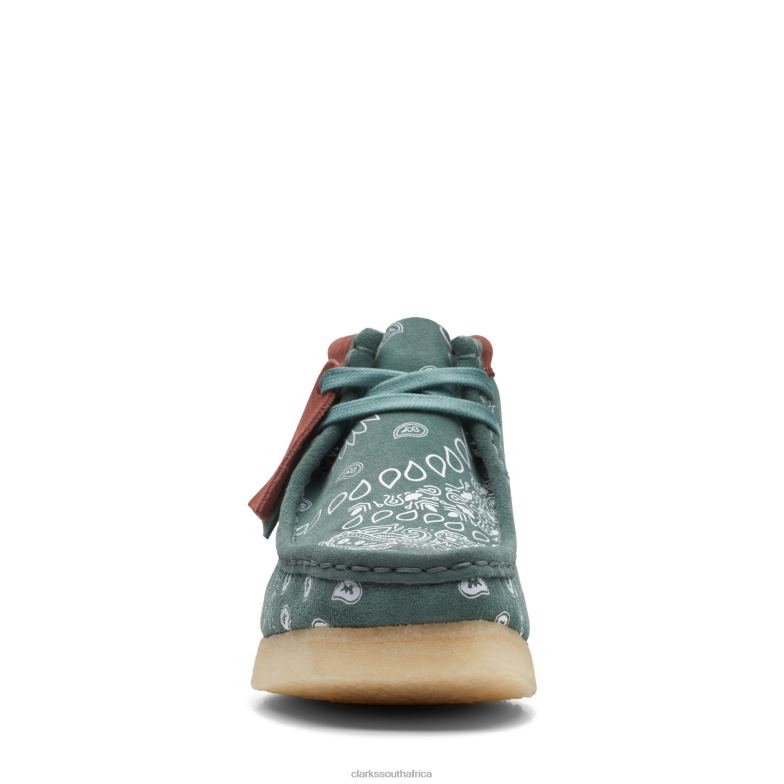Clarks Wallabee Boot 840403153 Women Clarks Green