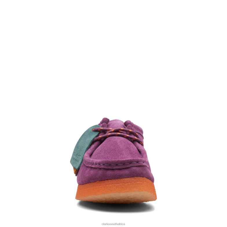 Clarks Wallabee Purple 840403154 Women Clarks Purple