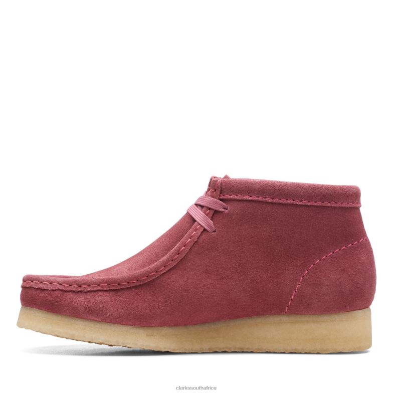 Pink Clarks Wallabee Boot 840403147 Women Clarks Pink