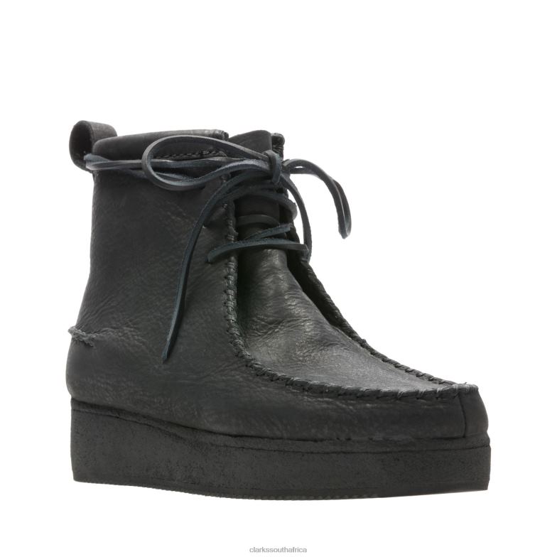 Wallabee Craft Black Nubuck Clarks 840403158 Women Clarks Black Nubuck