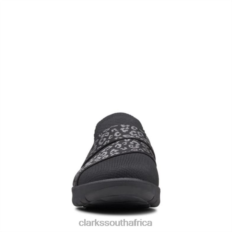 Black Knit Clarks Adella Stride Black Knit 840406283 Women Clarks Black Knit