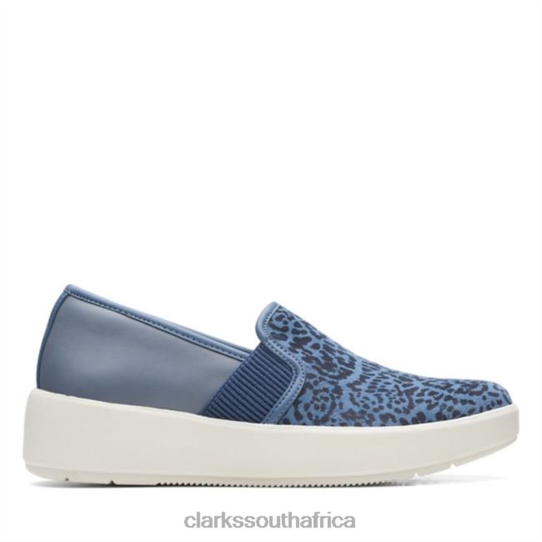 Blue Grey Clarks Layton Petal Blue Grey 840406227 Women Clarks Blue Grey