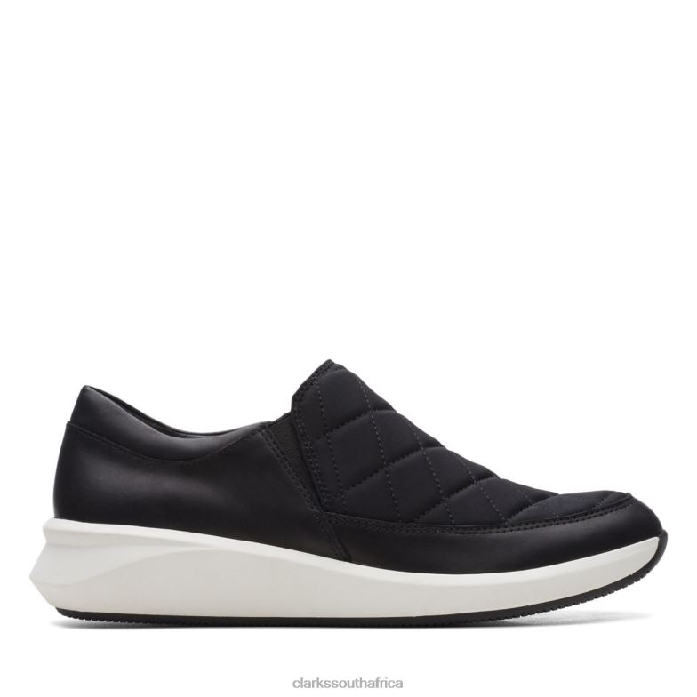 Clarks Black Combination Un Rio Spark Black Combination 840406089 Women Clarks Black Combination