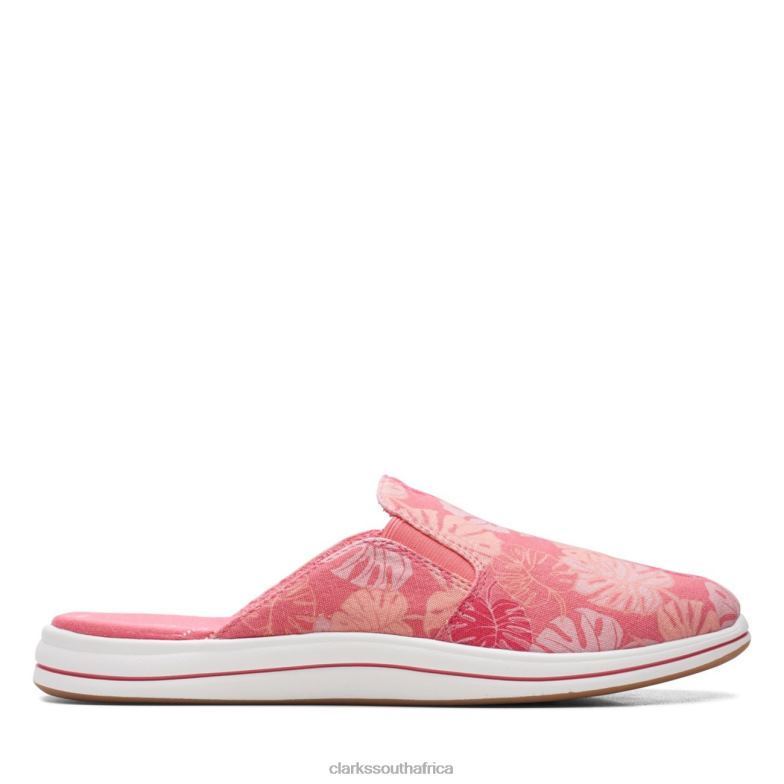 Breeze Shore Coral Floral Clarks Coral Floral 840406533 Women Clarks Coral Floral