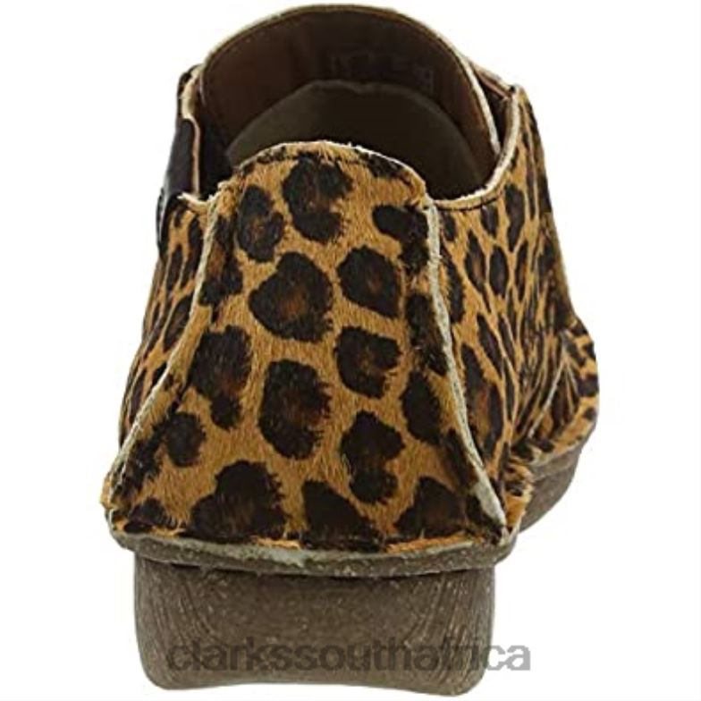 Women's Fun Ny Dream Derbys Clarks Leopard Print 840402437 Women Clarks Leopard Print