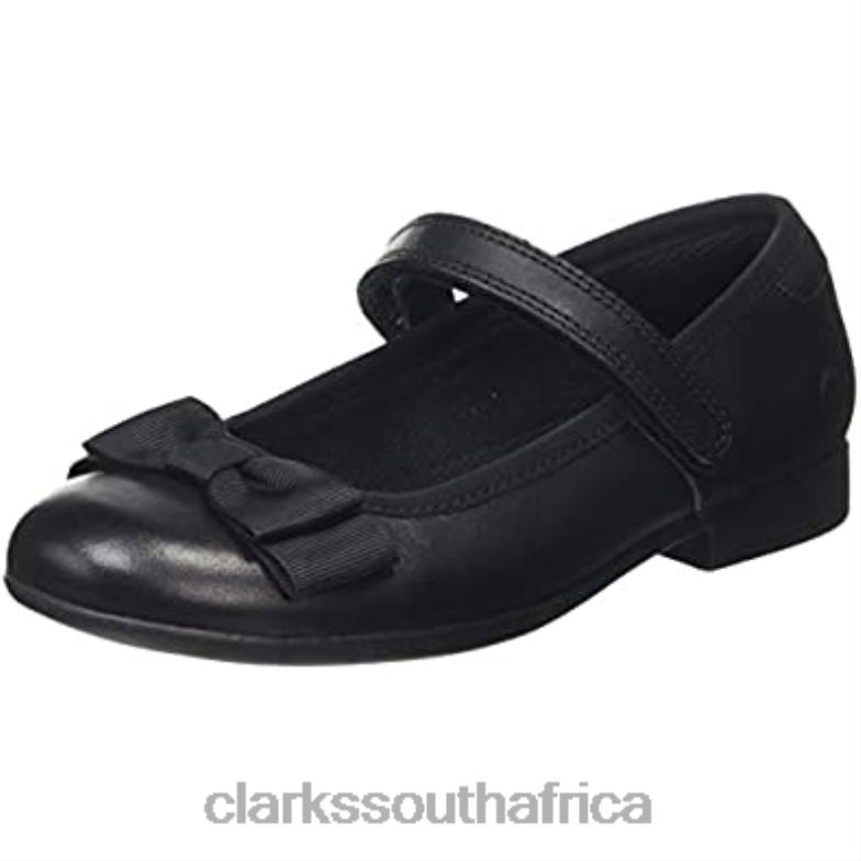 Women's Scala Tap K Ballet Flats Black Clarks 840401990 Women Clarks