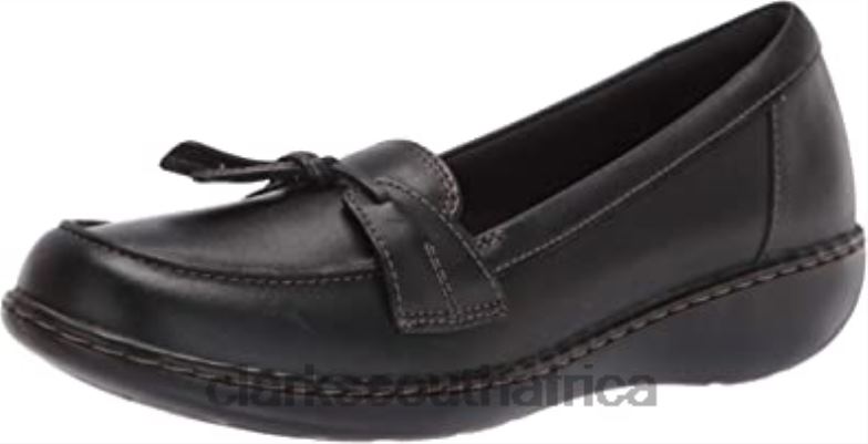 Black Clarks Women's Ashland Bubble Loafer 840402875 Women Clarks Black