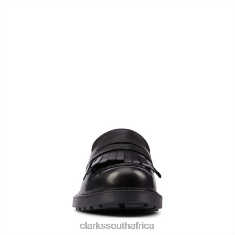 Black Hi Shine Leather Clarks Orinoco 2 Loafer 840406195 Women Clarks Black Hi Shine Leather