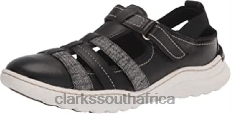 Black Leather Women's Teagan Step Loafer Clarks 840401244 Women Clarks Black Leather