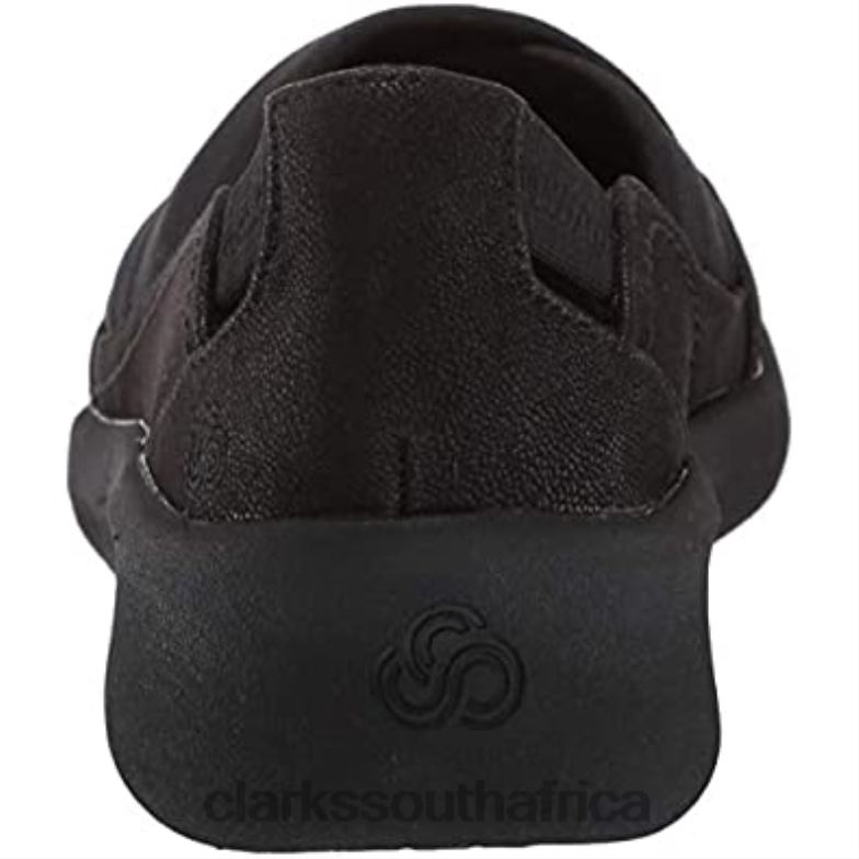 Black Synthetic Clarks Women's Sillian 20 Star Loafer 840402752 Women Clarks Black Synthetic