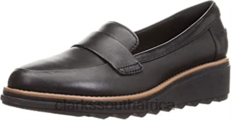 Clarks Black Soft Women's Sharon Gracie Loafer 840401961 Women Clarks Black Soft