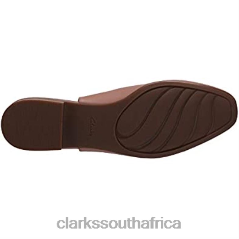 Clarks Praline Leather Women's Juliet Pull Loafer 840401041 Women Clarks