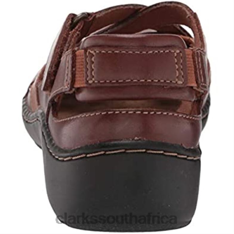 Clarks Tan Leather Combi Women's Cora Dream Loafer Flat 840401793 Women Clarks Tan Leather Combi