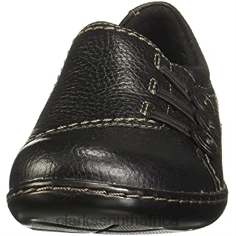 Clarks Women's Ashland Lane Q Loafer Black 840402282 Women Clarks Black