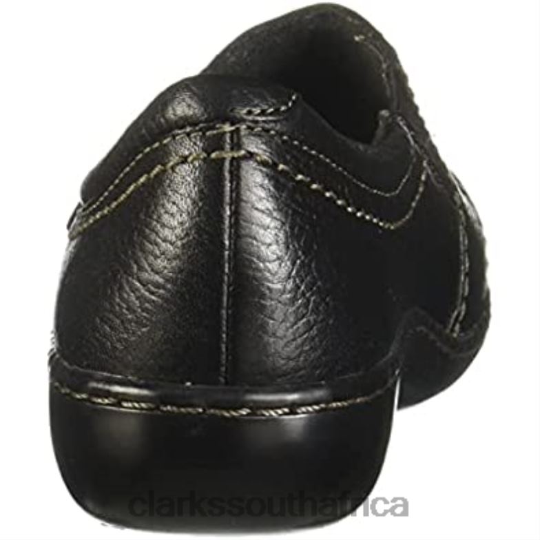 Clarks Women's Ashland Lane Q Loafer Black 840402282 Women Clarks Black