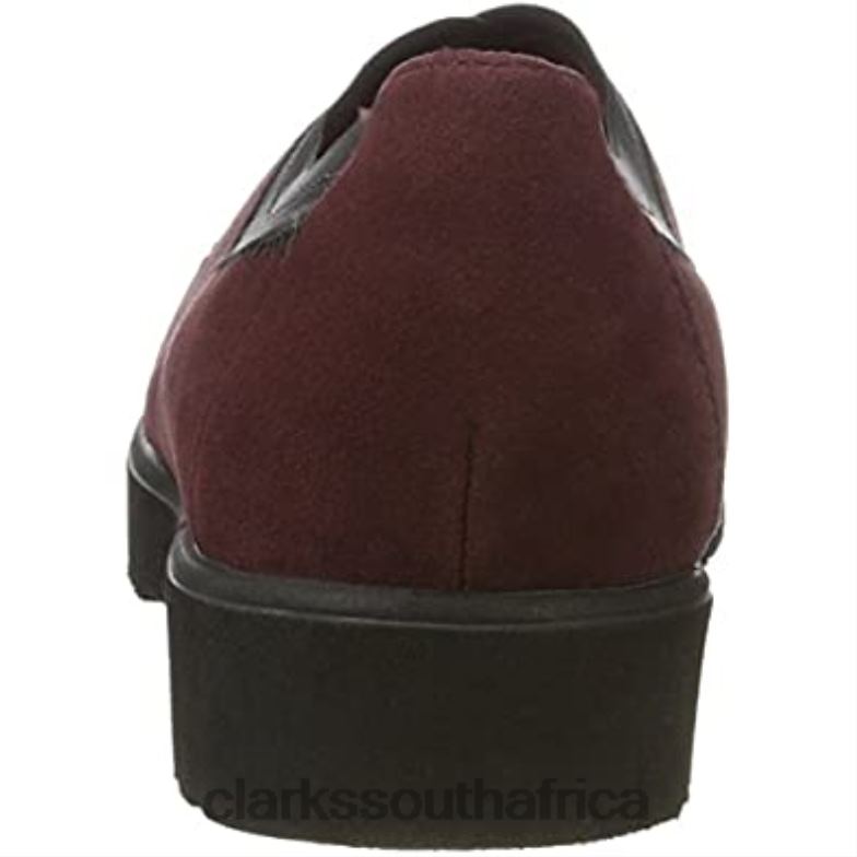 Clarks Women's Bellevue Cedar Loafers 84040834 Women Clarks