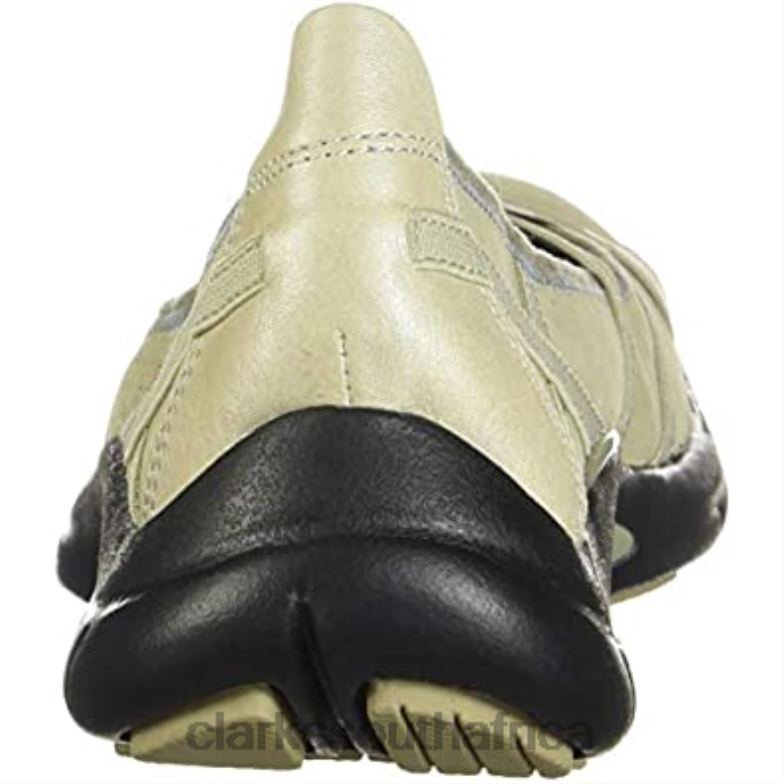 Clarks Women's P-Berry Loafer Flat Stone 840401314 Women Clarks Stone