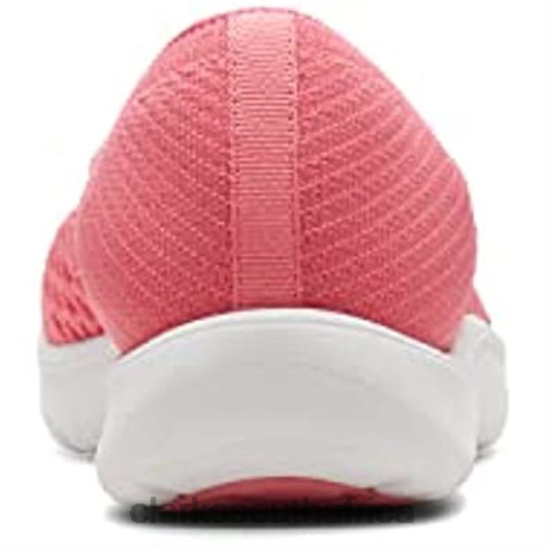 Coral Knit Clarks Women's Adella Moon Loafer 840402115 Women Clarks Coral Knit