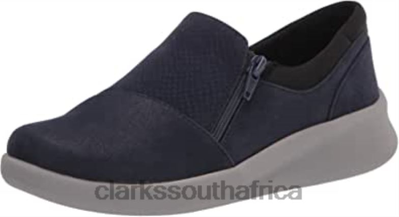 Navy Clarks Women's Sillian 20 Day Loafer 84040744 Women Clarks Navy