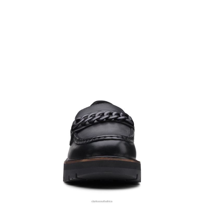 Orianna Edge Black Leather Clarks 840403134 Women Clarks Black Leather