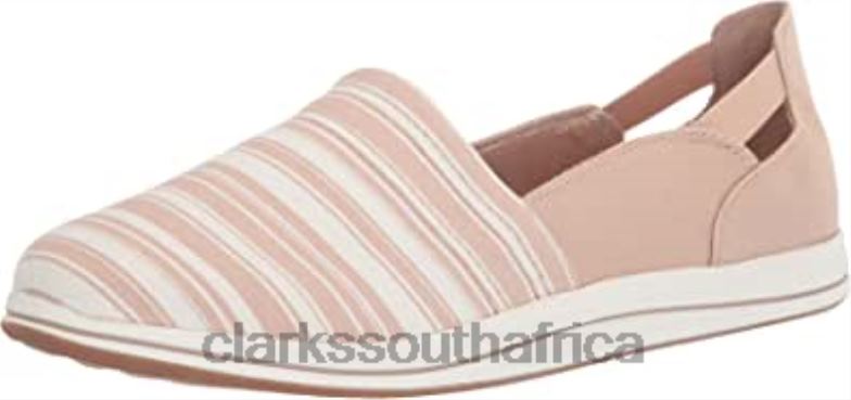 Taupe Canvas Clarks Women's Breeze Step Loafer 840401979 Women Clarks