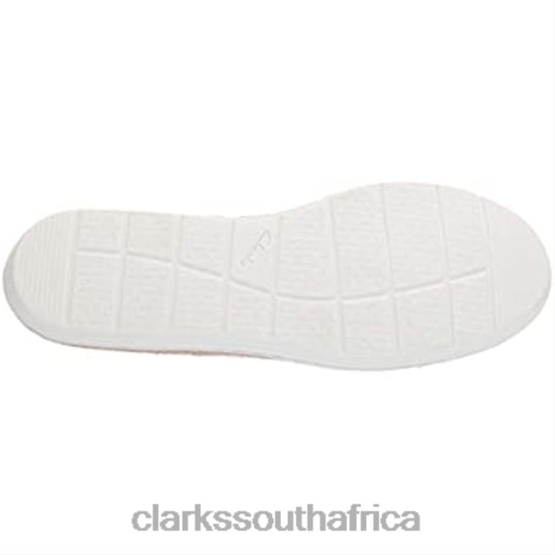 White Leather Women's Marie Pearl Loafer Clarks 84040692 Women Clarks White Leather