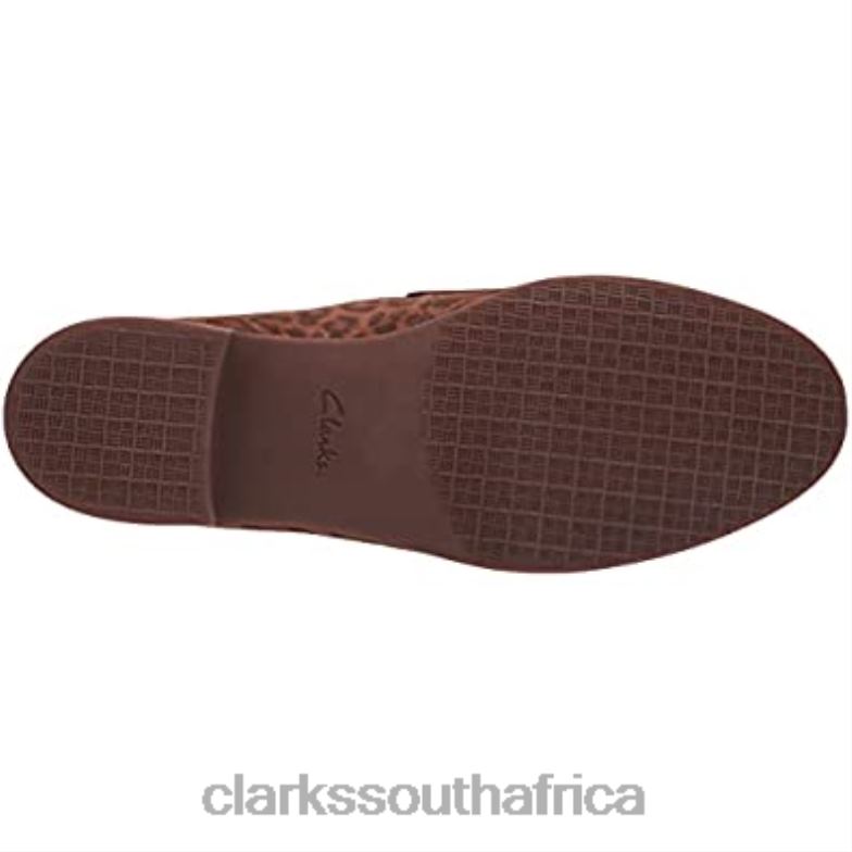 Women's Trish Rose Loafer Leopard Print Clarks 840401590 Women Clarks Leopard Print
