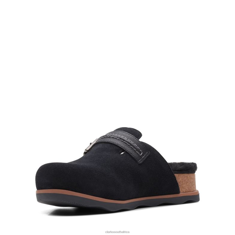 Brynn Slide Clarks Black Sde 840403327 Women Clarks Black Sde
