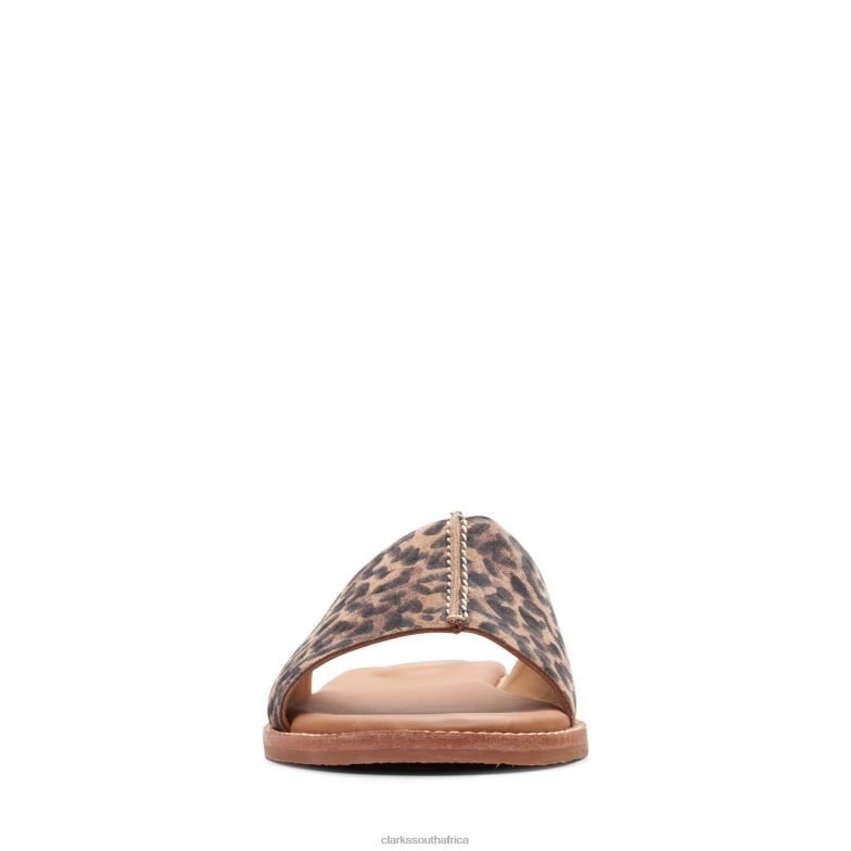 Leopard Print Karsea Mule Clarks 840403332 Women Clarks Leopard Print
