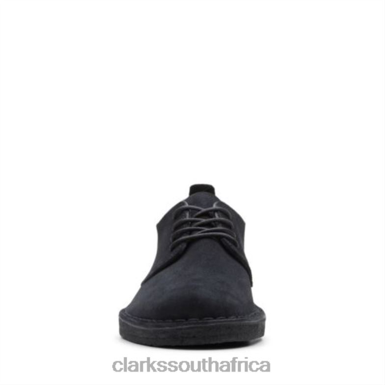 Black Suede Clarks Desert London 840403992 Women Clarks Black Suede