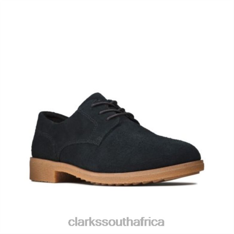 Black Suede Clarks Griff Lane 840403880 Women Clarks Black Suede