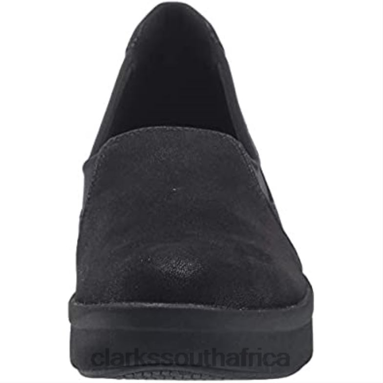 Black Textile Clarks Women's Step Rose Moon Platform 840401120 Women Clarks