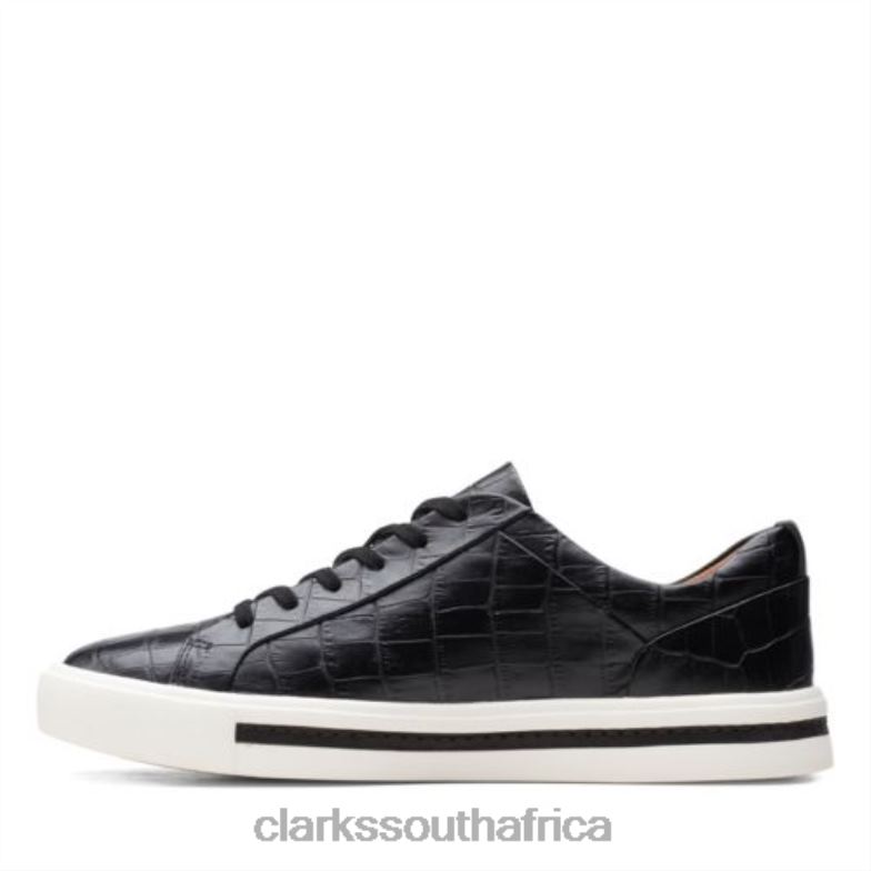 Clarks Black Croc Un Maui Lace 840403929 Women Clarks Black Croc
