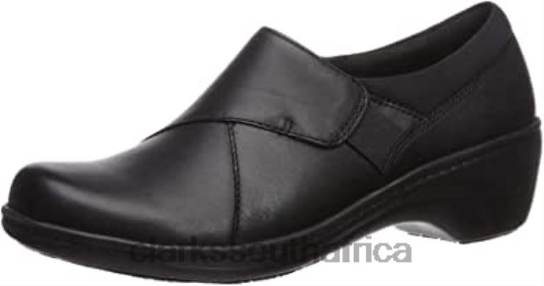 Clarks Black Leather Women's Grasp High Shoes 84040169 Women Clarks Black Leather