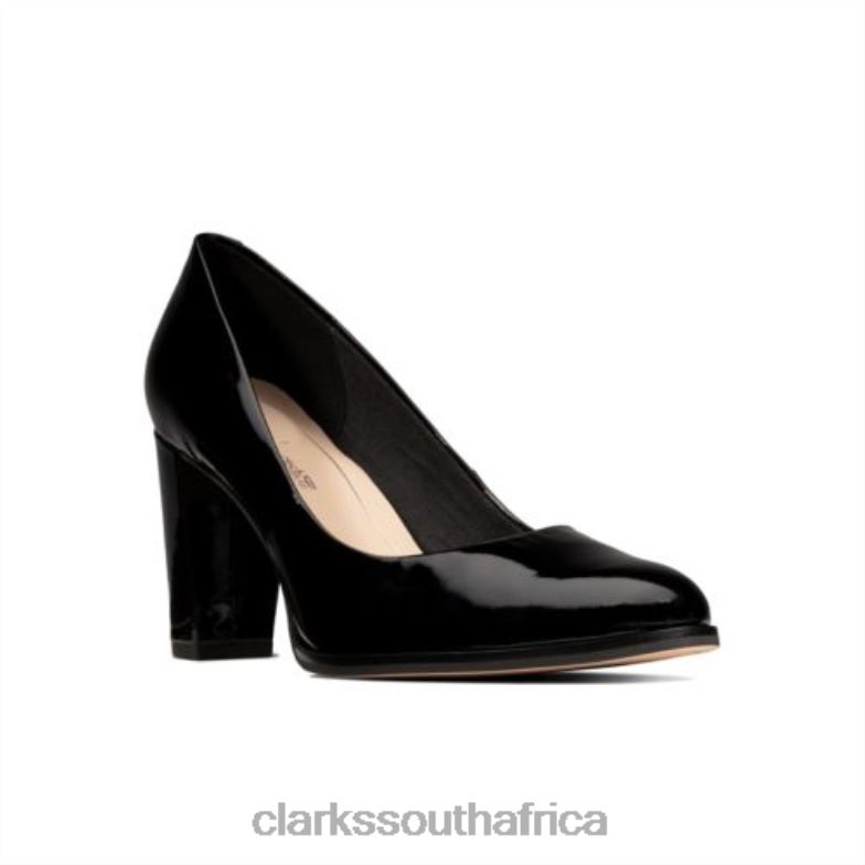 Clarks Kaylcara Black Patent 840403906 Women Clarks Black Patent