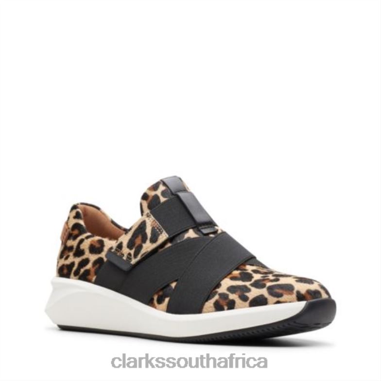 Clarks Leopard Un Rio Strap 840404041 Women Clarks Leopard