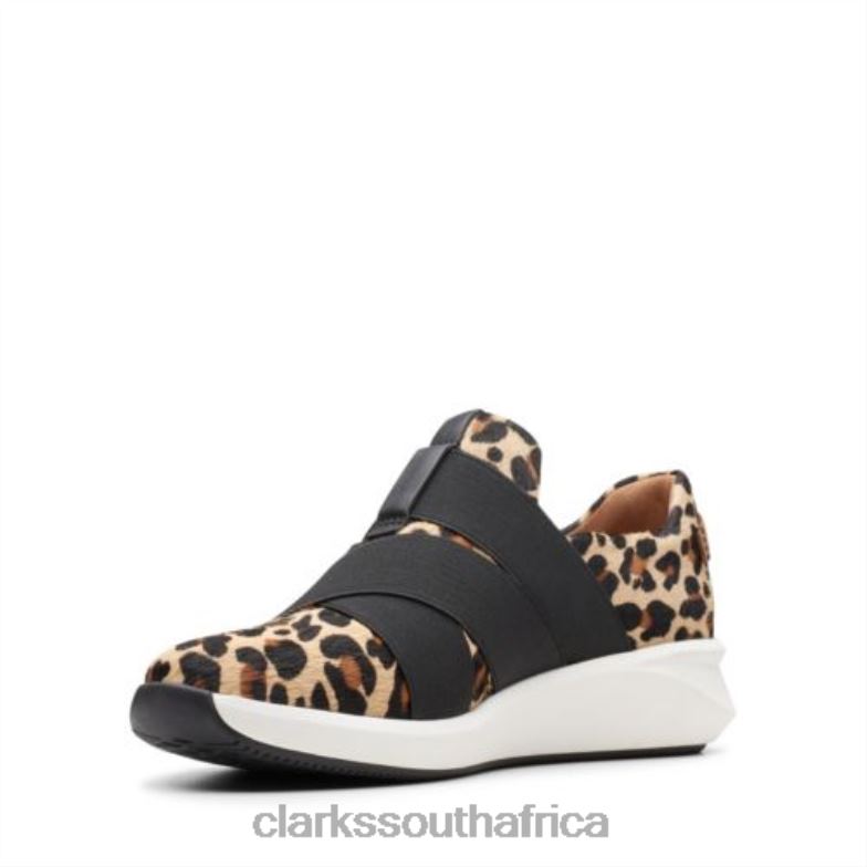 Clarks Leopard Un Rio Strap 840404041 Women Clarks Leopard
