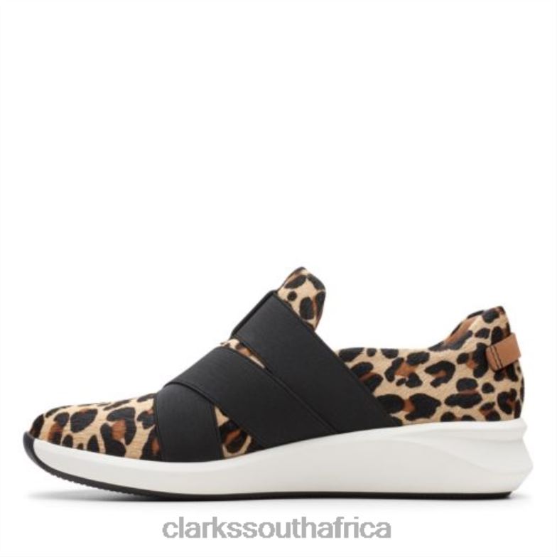 Clarks Leopard Un Rio Strap 840404041 Women Clarks Leopard