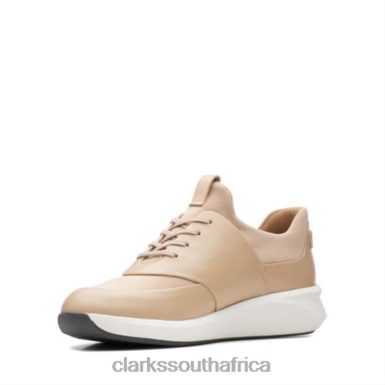 Clarks Taupe Combi Un Rio Lace 840403913 Women Clarks Taupe Combi